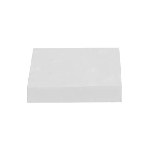 30 x 30mm Square Rubber Furniture Pad (Self Adhesive) | White