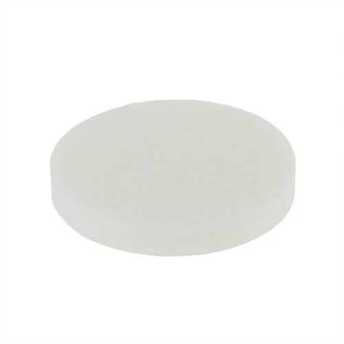 34mm Round White Adhesive Rubber Pads