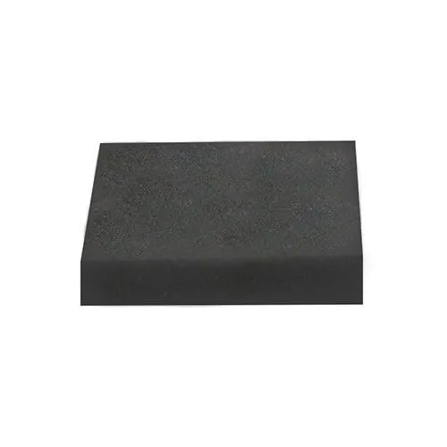 40 x 40mm Square Rubber Furniture Pad (Self Adhesive) | Black