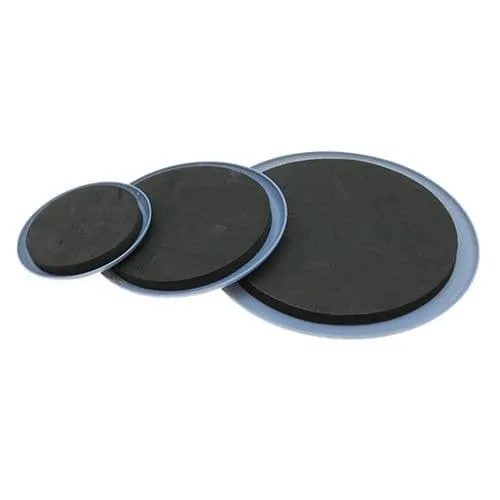 Round Teflon Furniture Sliders | 127mm x 7mm