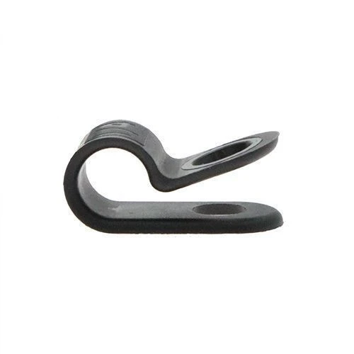 1/8" Black Nylon P Clips for Cable Fixing