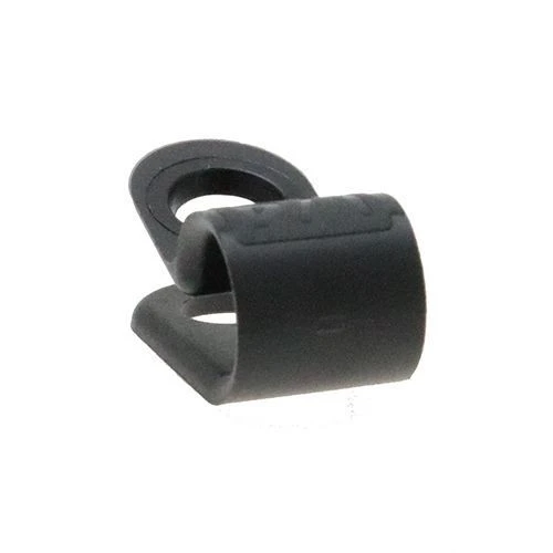 5/8" Black Nylon P Clips for Cable Fixing