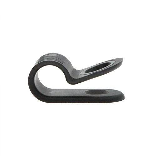 5/8" Black Nylon P Clips for Cable Fixing