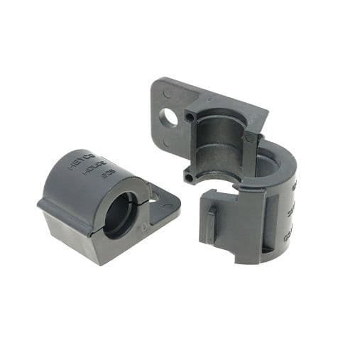 Nylon P Clamps for Cable Fixing, 5.1mm Hole Size