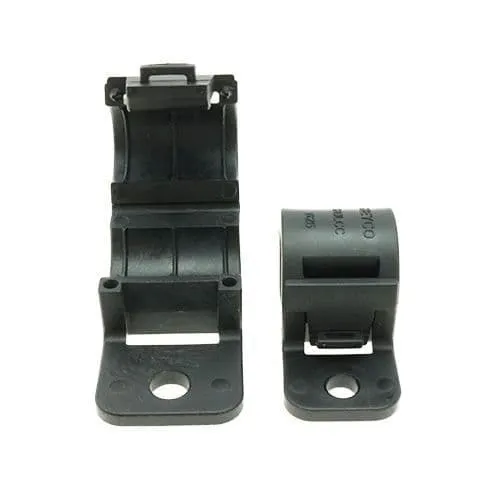 Nylon P Clamps for Cable Fixing, 8.4mm Hole Size