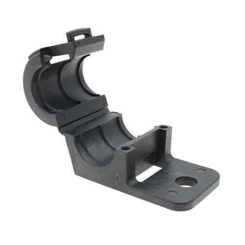 Nylon P Clamps for Cable Fixing, 8.4mm Hole Size