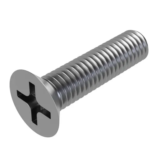 M2 x 20mm Phillips (PH0) Countersunk Screw (DIN 965H) | Marine Grade A4 Stainless Steel