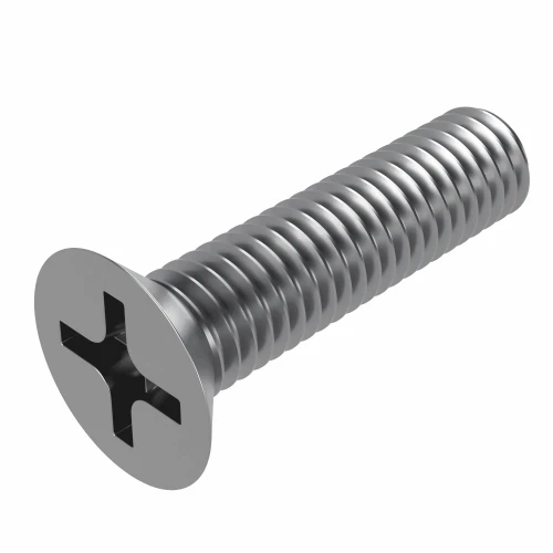M2.5 x 4mm Phillips (PH1) Countersunk Screw (DIN 965H) | A2 Stainless Steel