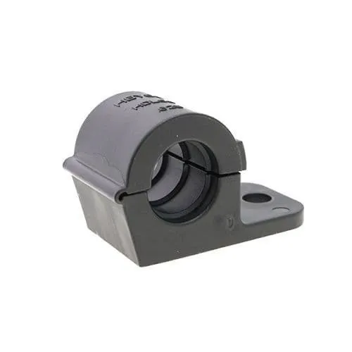 Nylon P Clamps for Cable Fixing, 8.4mm Hole Size