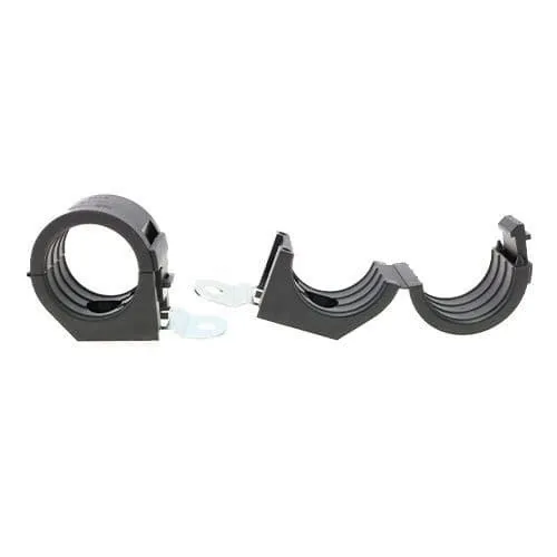 Nylon P Clamps for Cable Fixing, 10.4mm Hole Size