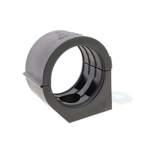 Nylon P Clamps for Cable Fixing, 10.4mm Hole Size