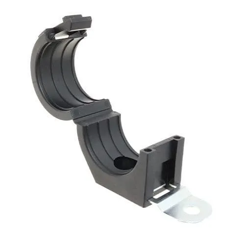 Nylon P Clamps for Cable Fixing, 10.4mm Hole Size