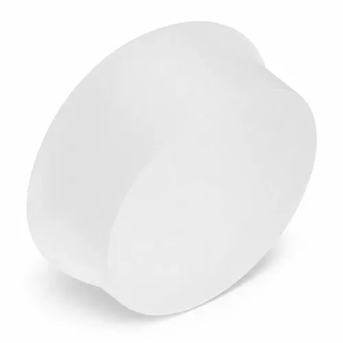 7.3mm Barrel Plug (Flanged) 11mm Head | Natural LDPE