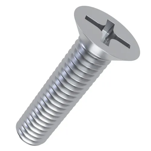 M5 x 16mm Phillips (PH2) Countersunk Screw (DIN 965H) | BZP Steel