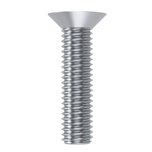 M6 x 50mm Phillips (PH3) Countersunk Screw (DIN 965H) | BZP Steel