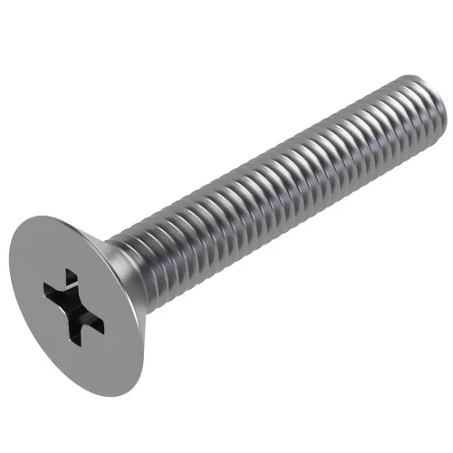 M6 x 80mm Phillips (PH3) Countersunk Screw (DIN 965H) | Marine Grade A4 Stainless Steel