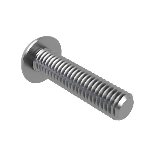 M5 x 25mm Pin Hex Button Screw (2-Way Tamper Proof) | A2 Stainless Steel