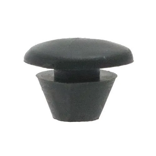 15.7mm Push In Rubber Foot (To Fit 7mm Hole) | TPE