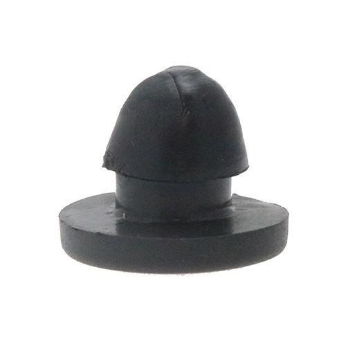 25.3mm Push In Rubber Foot (To Fit 12.5mm Hole) | TPE