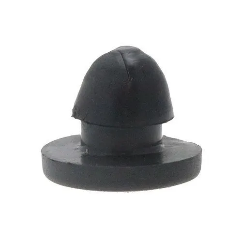 25.3mm Push In Rubber Foot (To Fit 12.5mm Hole) | TPE