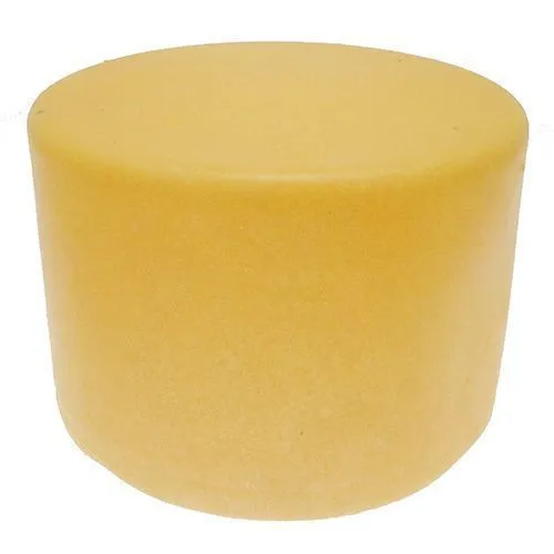 101.6mm Pipe End Caps, 100mm Height, Yellow Polyethylene