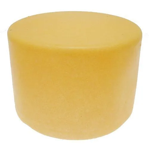 315mm Pipe End Caps, 70mm Height, Yellow Polyethylene