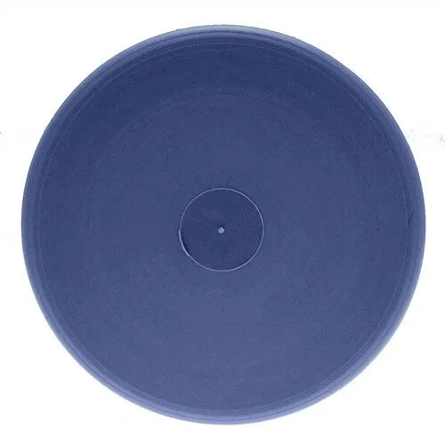 20mm Pipe End Caps, 40mm Height, Blue LDPE