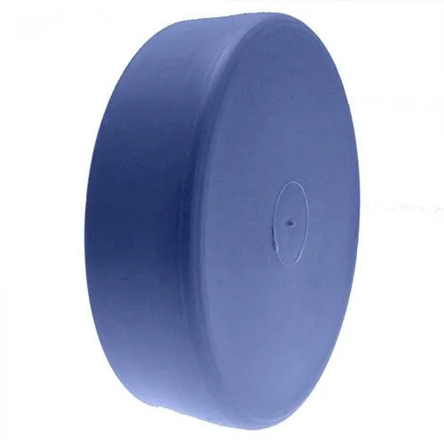 20mm Pipe End Caps, 40mm Height, Blue LDPE