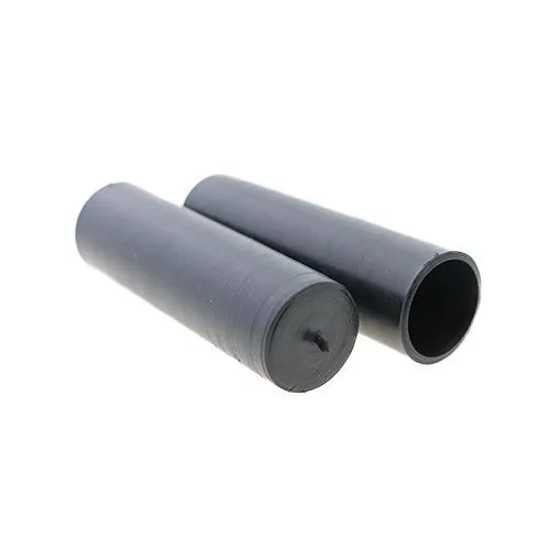 20mm Pipe End Caps, 76mm Height, Black LDPE