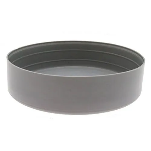 59mm Pipe End Caps, 25mm Height, Grey LDPE