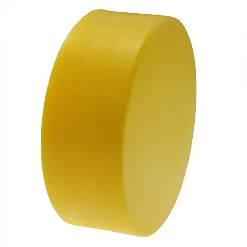 70mm Pipe End Caps, 30mm Height, Yellow LDPE