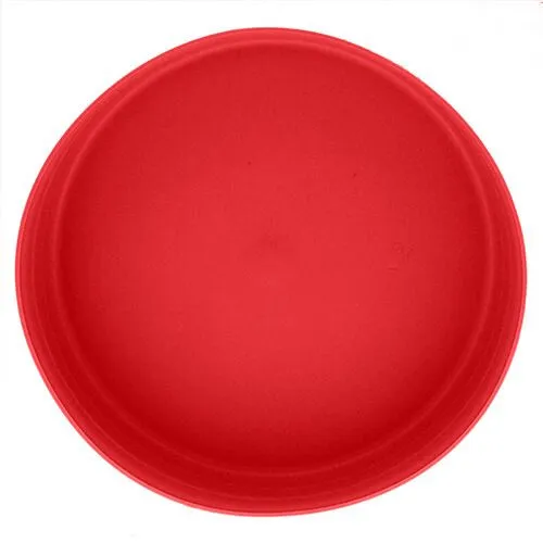 120mm Pipe End Caps, 16mm Height, Red LDPE