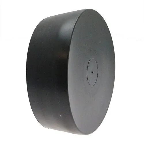 160mm Pipe End Caps, 19mm Height, Black LDPE