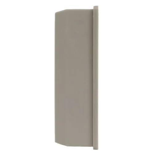 45mm x 45mm Square Tube End Plug - 13mm Height (Black) LDPE