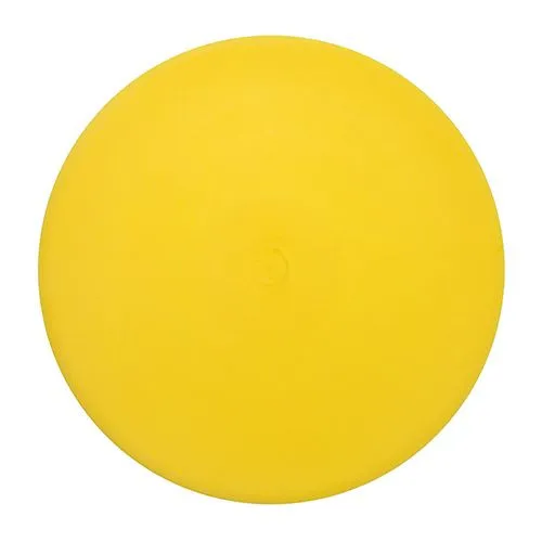 110mm Pipe End Caps, 34.6mm Height, Yellow LDPE