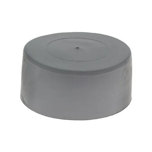 168.3mm x 34mm Pipe End Cap (Grey) 2mm Wall | LDPE