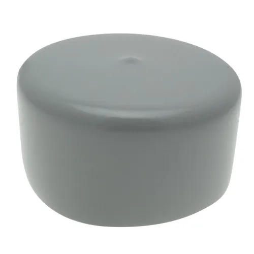 88.9mm x 37mm Pipe End Cap (Grey) 2mm Wall | PVC