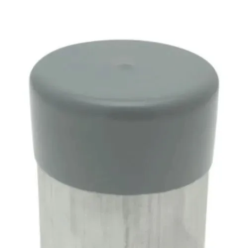 141.3mm x 44mm Pipe End Cap (Grey) 2mm Wall | PVC
