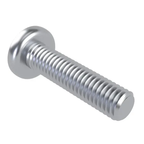 M3 x 10mm Phillips Pan Head Machine Screw (DIN 7985H) | BZP Steel