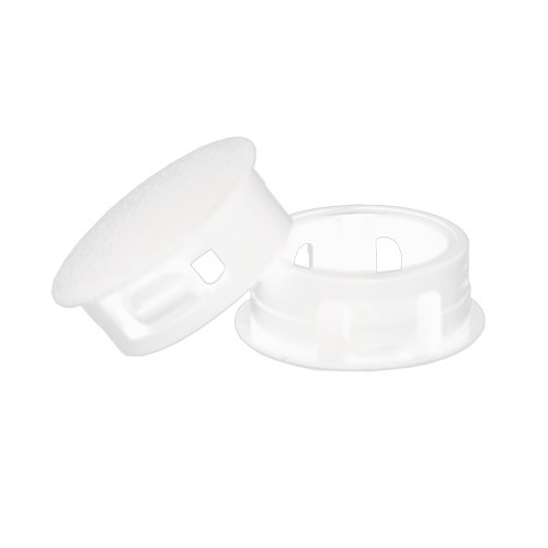 9.5mm White Blanking Plug (11.9mm Head) Nylon