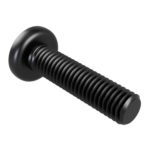 M4 x 12mm Phillips Pan Head Machine Screw DIN 7985H - Black Zinc | Vital Parts