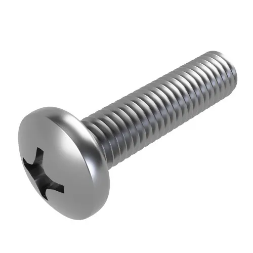 M5 x 18mm Phillips Pan Head Machine Screw (DIN 7985H) | A2 Stainless Steel