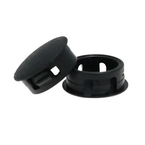 13mm Black Blanking Plug (14.3mm Head) Nylon