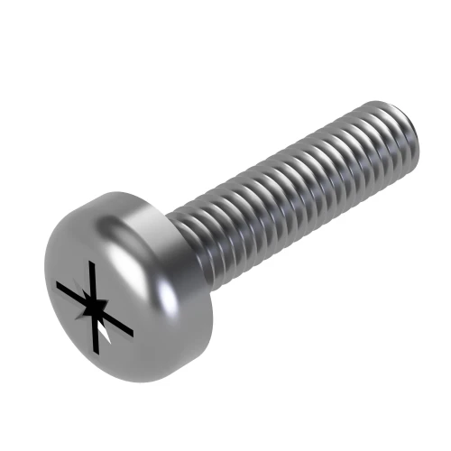 M6 x 100mm Pozi Pan Head Machine Screws | DIN 7985Z