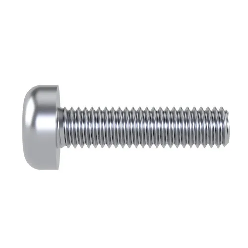 M6 x 50mm Pozi Pan Head Machine Screw (DIN 7985Z) | BZP Steel