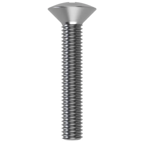 M2.5 x 8mm Phillips Raised Countersunk Screw (DIN 966H) | A2 Stainless Steel