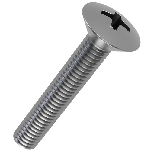 M3 x 30mm Phillips Raised Countersunk Screw (DIN 966H) | A2 Stainless Steel
