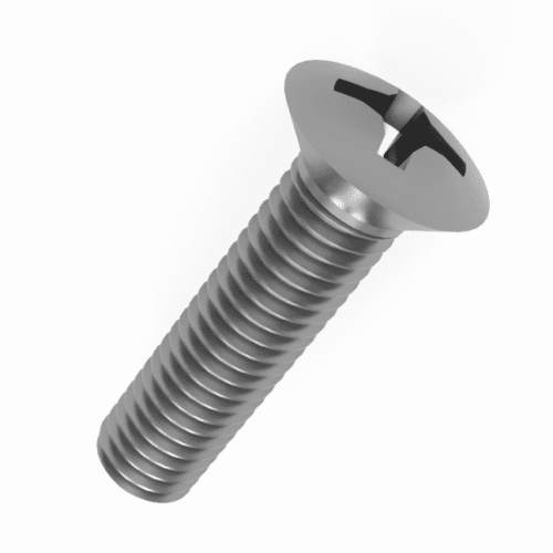 M8 x 50mm - Phillips Raised Countersunk Screws DIN 966H | Vital Parts