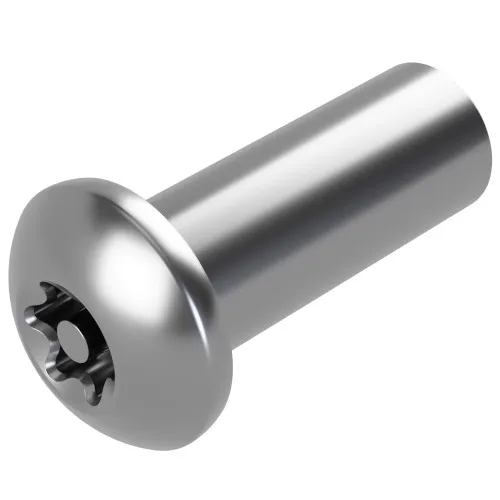 M6 x 12mm Pin Torx Button Head Barrel Nut (T30) | A2 Stainless Steel