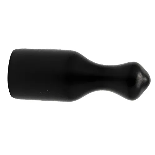 23.8mm x 25mm PVC Pull Tab Cap - Black | Flexible End Cap